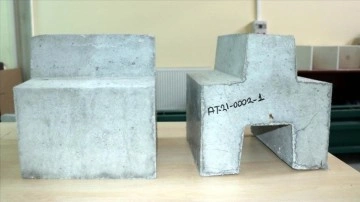 Tahrip gücü erdemli silahlara üzerine 'modüler balistik lego beton' üretildi